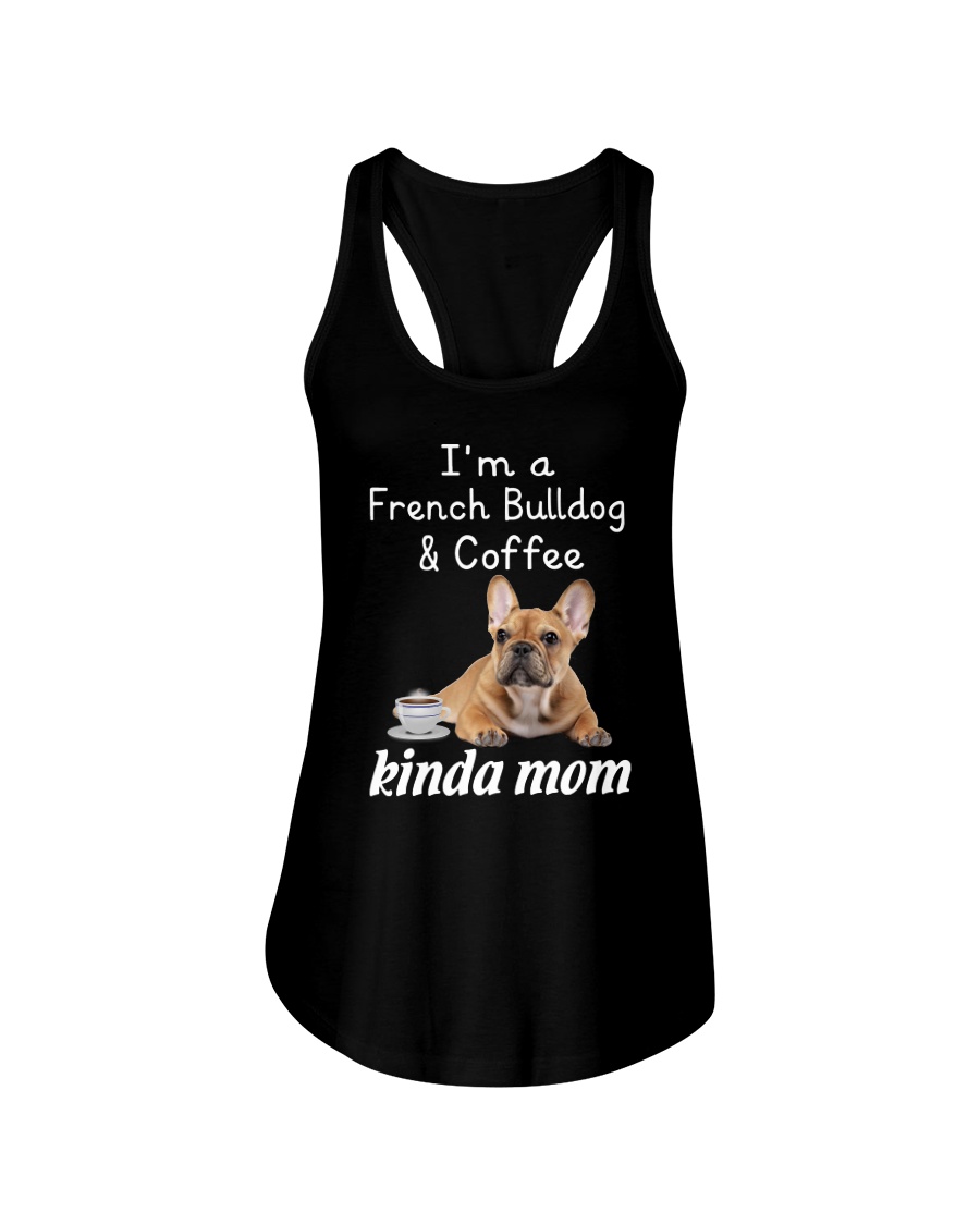 French Bulldog Kinda Mom Ladies Flowy Tank