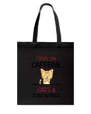 Cat Caffeine Tote Bag thumbnail