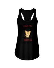 Cat Caffeine Ladies Flowy Tank thumbnail