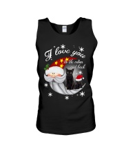 Black Cat Love You To Moon And Back Unisex Tank thumbnail