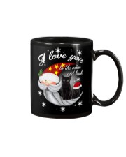Black Cat Love You To Moon And Back Mug thumbnail