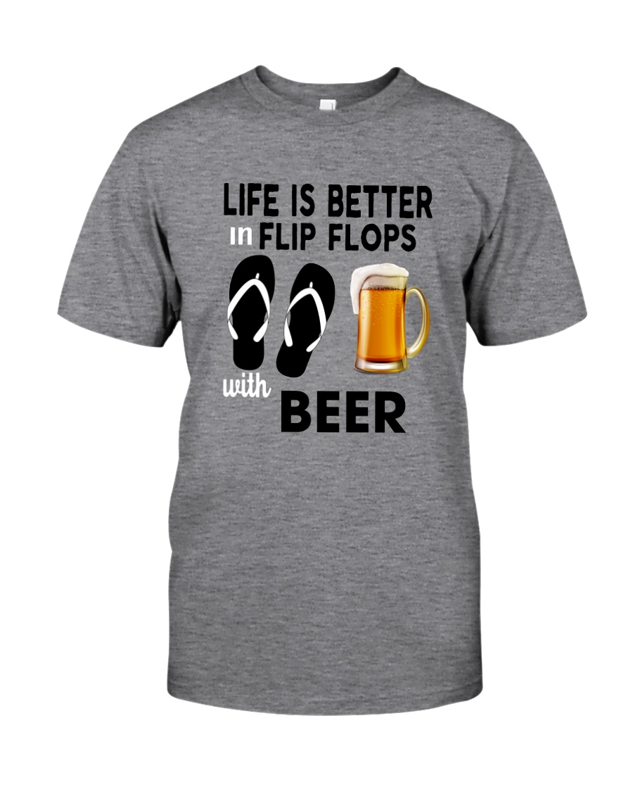 Flip Flops Beer Classic T-Shirt