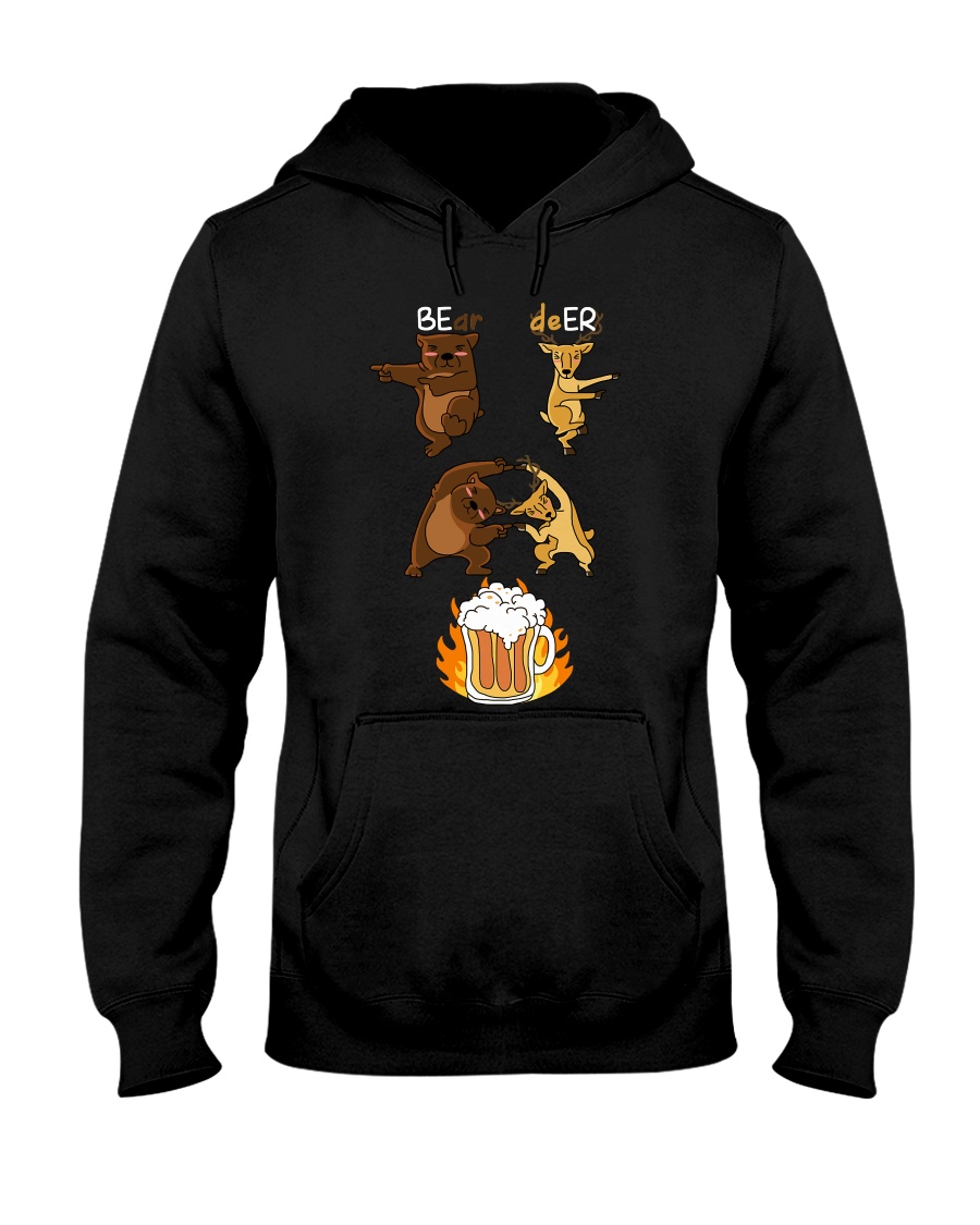 Bear Deer Hooded Sweatshirt
