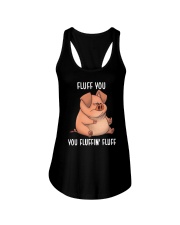Pig Fluff You Ladies Flowy Tank thumbnail