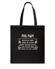 Pug Mom Tote Bag thumbnail