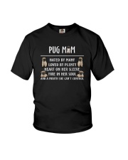 Pug Mom Youth T-Shirt thumbnail