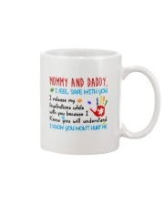 Mommy And Daddy Autism Mug front