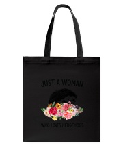 Just A Woman Hedgehogs Tote Bag thumbnail