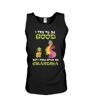 I Try To Be Good Dragon Unisex Tank thumbnail