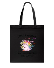 Coffee And Unicorn Tote Bag thumbnail