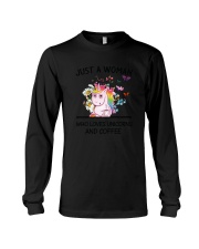Coffee And Unicorn Long Sleeve Tee thumbnail