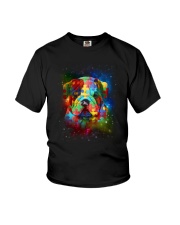 Bulldog Autism Youth T-Shirt thumbnail