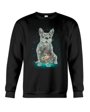 Phoebe - French Bulldog Flower - 12418 Crewneck Sweatshirt thumbnail