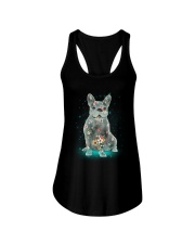 Phoebe - French Bulldog Flower - 12418 Ladies Flowy Tank thumbnail