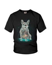 Phoebe - French Bulldog Flower - 12418 Youth T-Shirt thumbnail