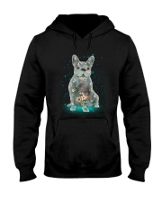 Phoebe - French Bulldog Flower - 12418 Hooded Sweatshirt thumbnail