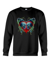 Skull Butterfly Crewneck Sweatshirt thumbnail