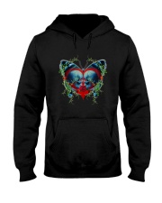 Skull Butterfly Hooded Sweatshirt thumbnail