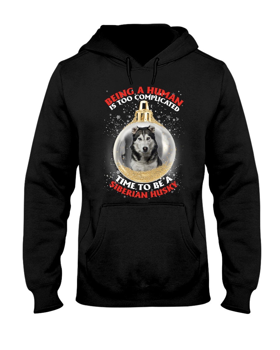 PHOEBE - Siberian husky - 2811 - A17 Hooded Sweatshirt