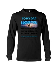 Dad I Love You Long Sleeve Tee thumbnail