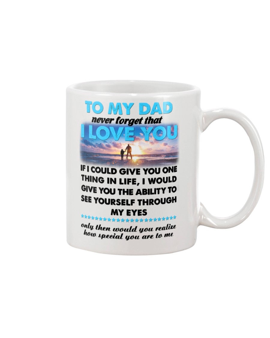 Dad I Love You Mug