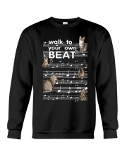 Cat Music Crewneck Sweatshirt thumbnail