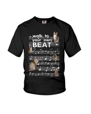 Cat Music Youth T-Shirt thumbnail