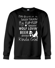 Wolf Sassy Talking Crewneck Sweatshirt thumbnail