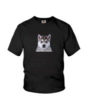 Human Dad Siberian Husky Youth T-Shirt thumbnail
