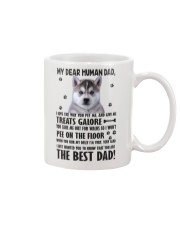 Human Dad Siberian Husky Mug front