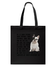 Your Friend French Bulldog Tote Bag thumbnail