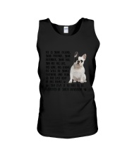 Your Friend French Bulldog Unisex Tank thumbnail