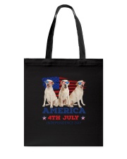4th July Labrador Retriever Tote Bag thumbnail
