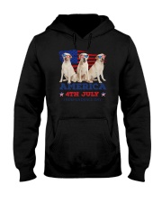4th July Labrador Retriever Hooded Sweatshirt thumbnail