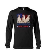 4th July Labrador Retriever Long Sleeve Tee thumbnail