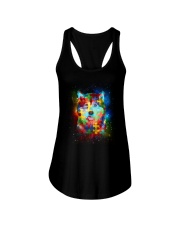 Siberian Husky Autism Ladies Flowy Tank thumbnail