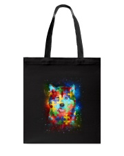 Siberian Husky Autism Tote Bag thumbnail