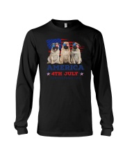 4th July Pug Long Sleeve Tee thumbnail