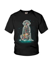 Phoebe - Golden Retriever Flower - 12418 Youth T-Shirt thumbnail