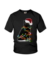 PHOEBE - Black cat led - 1711 - A21 Youth T-Shirt thumbnail