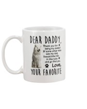 Daddy Samoyed Mug back