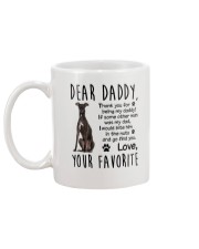 Daddy Greyhound Mug back
