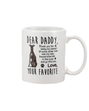 Daddy Greyhound Mug front