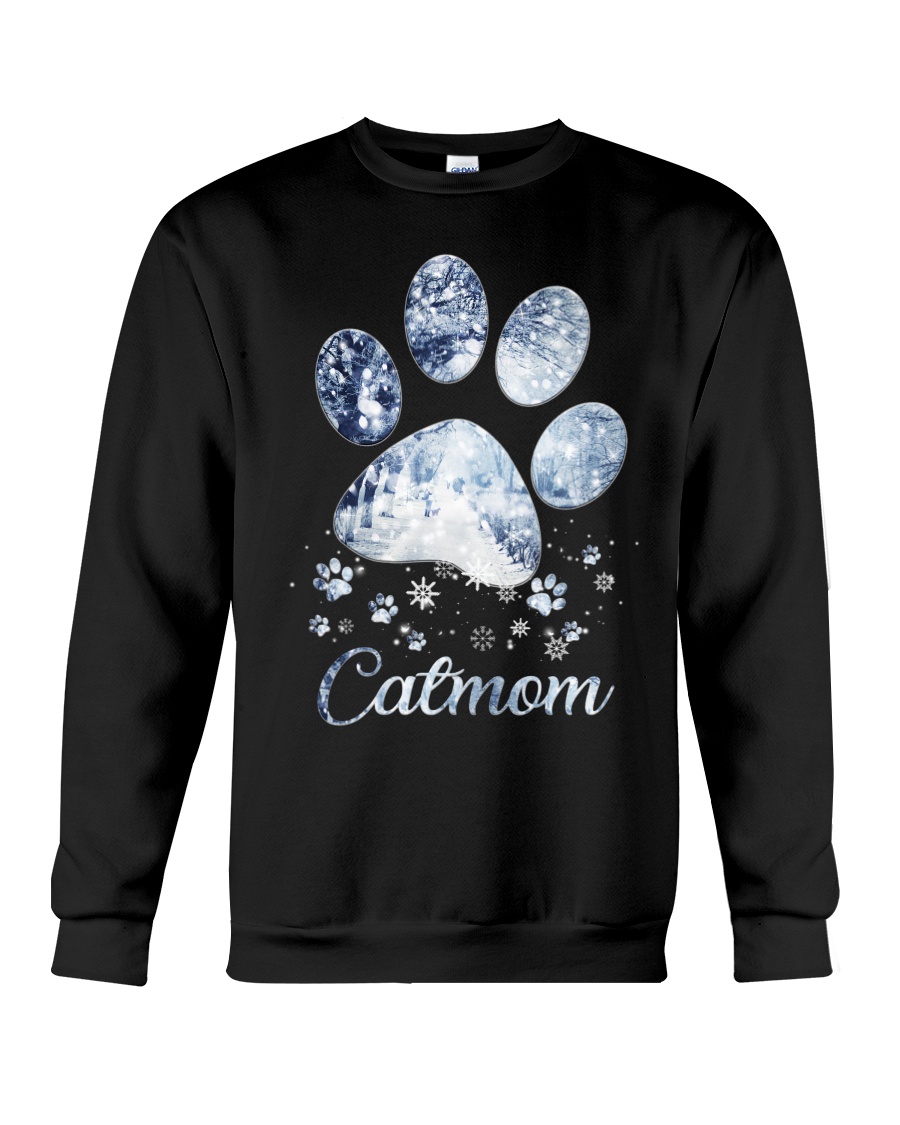 Cat Mom Crewneck Sweatshirt