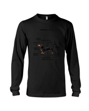 Dachshund Anatomy Long Sleeve Tee thumbnail