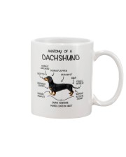 Dachshund Anatomy Mug front