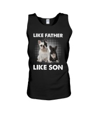 French Bulldog Like Father Like Son Unisex Tank thumbnail