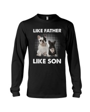 French Bulldog Like Father Like Son Long Sleeve Tee thumbnail