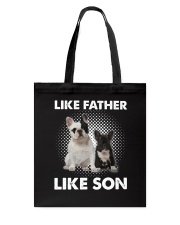 French Bulldog Like Father Like Son Tote Bag thumbnail