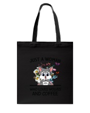 Coffee And Wolves Tote Bag thumbnail